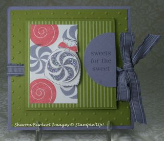 Sweets for the Sweet explosion card