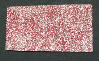 Calypso coral colored silver glimmer