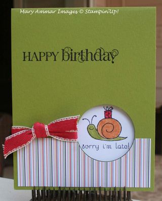 Mary easy Events card