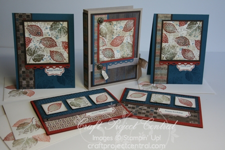 French Foliage Card Sampler