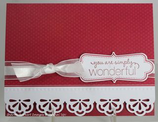 Simply Sent cherry cobbler