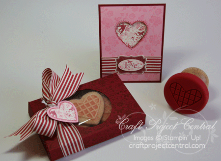 Sweet Pressed Cookie Box & Card