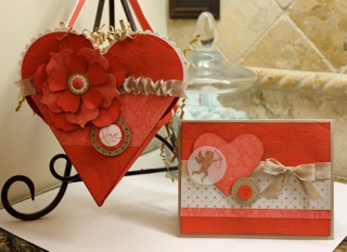 Valentine Petal Pouch & Card