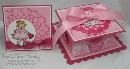 Origami Valentine Box & Card