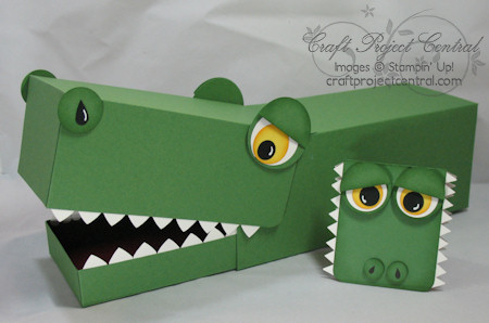 Crocodile Valentine Box & Card Crocodile Valentine Box & Card