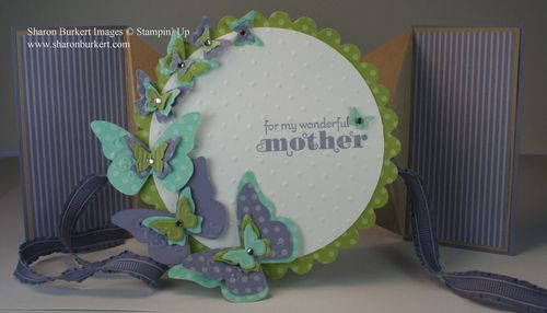 Diamond fold butterfly open