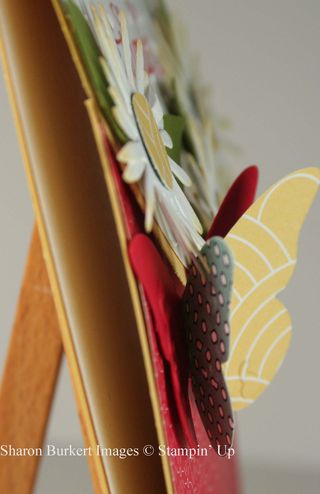 Daisies #2 foldover closeup