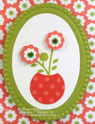 Bright blossoms closeup vase