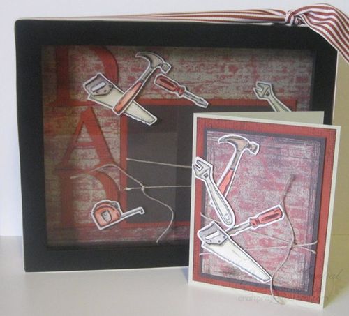 DAD Shadow Box & Card