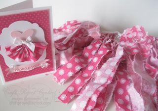 Rag Tutu & Birthday Card Rag Tutu & Birthday Card