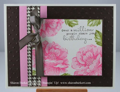 Stippled Blossom houndstooth redo