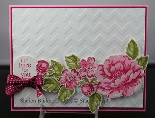 Stippled Blossoms and teh Cheveron folder Stippled Blossoms and teh Cheveron folder