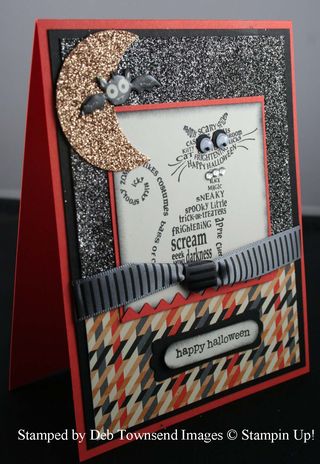 Frightening Feline by Deb Townsendside