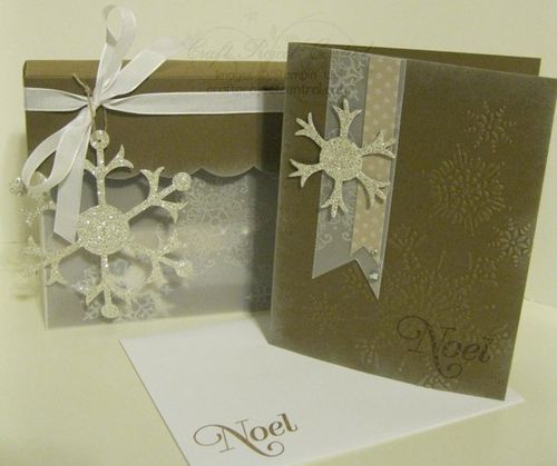 Snowflake Cards & Box
