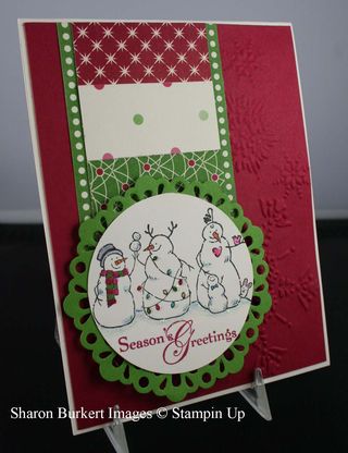 Frosty Friends Patchwork side