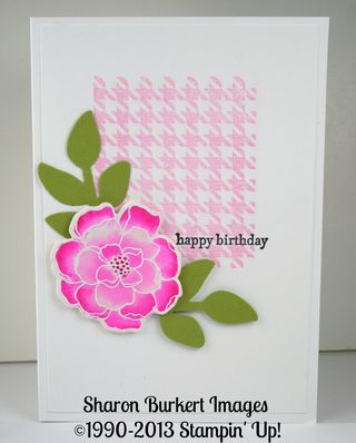 Watercolor float secret garden