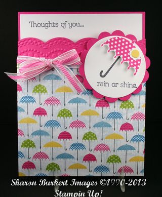 Rain or Shine DSP pocket card Rain or Shine DSP pocket card