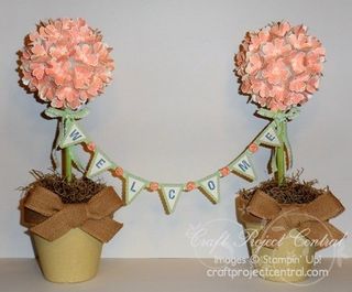 Welcome Home Topiary Gift