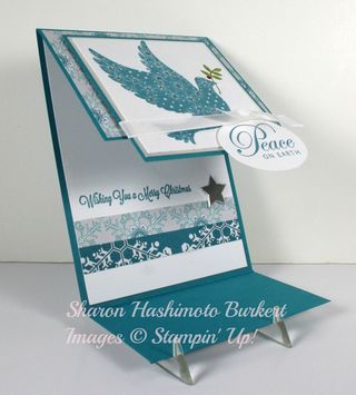 Calm Christmas patchwork open