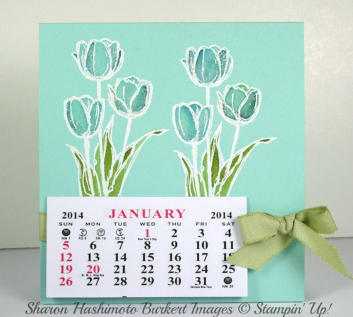 Blessed Easter calendar