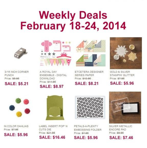 Feb 18 weekly deals