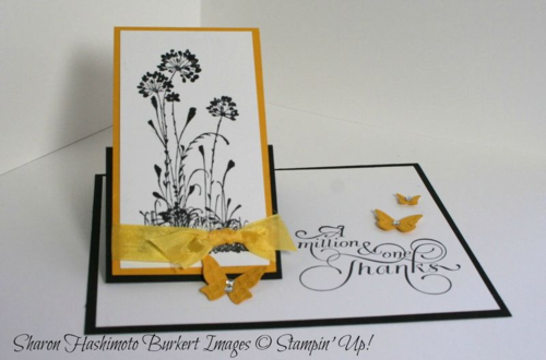 Serene Silhouettes one flap easel up