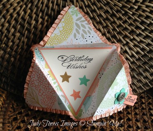 Fancy Fold Judy open Fancy Fold Judy open