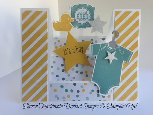 Something for Baby Center Stair step card 1