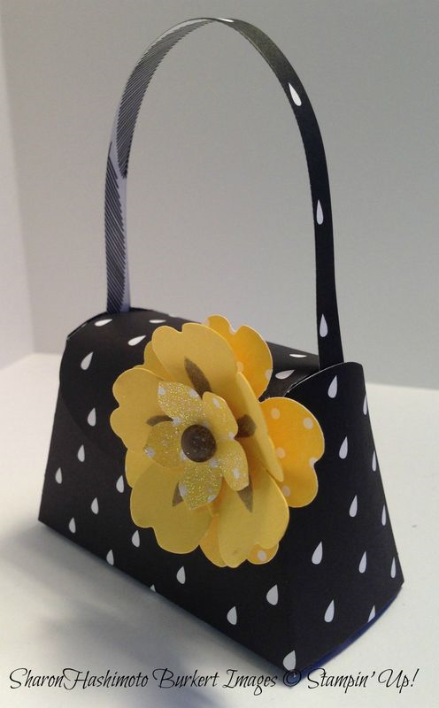 Back to Black petite pursed die side