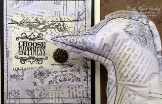 Paper Cloth Bird Sculpture & Card SP