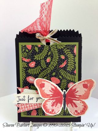 Watercolor Wings & Mini Treat Bag Watercolor Wings & Mini Treat Bag