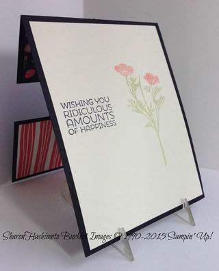 Wild About Flowers club card inside