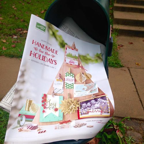 Holiday catalog in mailboxes
