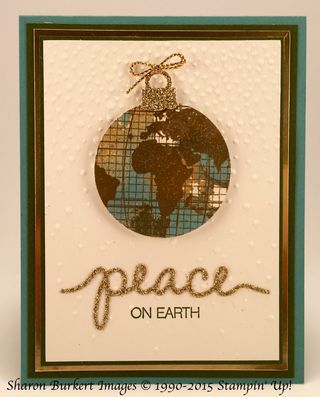 Going Global Peace on Earth Gold Going Global Peace on Earth Gold