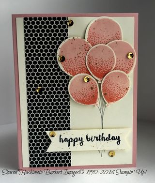 Balloon Celebration in Blushing Bride