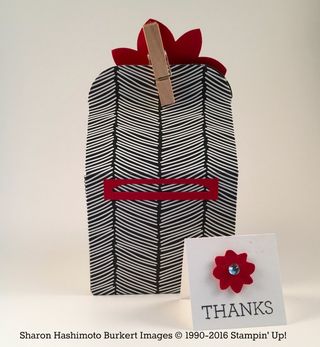 Baker's Box Back note card Baker's Box Back note card