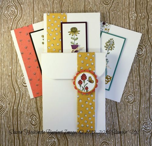 Flowering Fields Cards and box Flowering Fields Cards and box