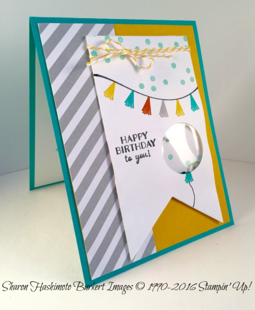 Party Pants shaker card side
