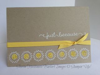 Bordering Blooms crumb cake