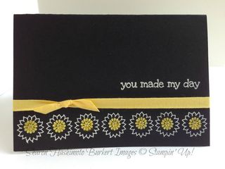 Bordering Blooms in Black