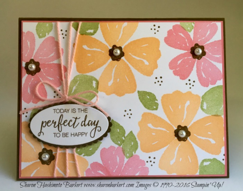 Bunch of Blossoms stamp set, Blossoms Builder punch, #stampinup, astheinkdries.com