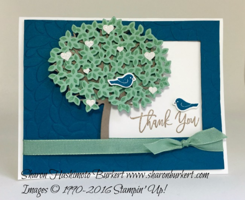 Thoughtful Branches stamp set www.sharonburkert #stampinup