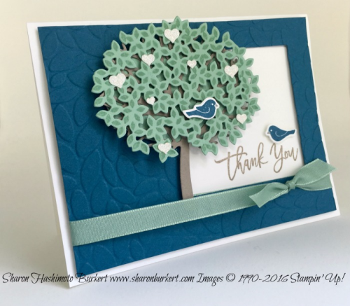 Thoughtful Branches stamp set astheinkdries.com #stampinup