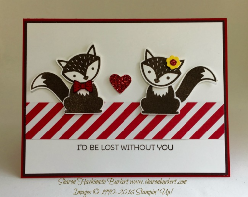 Foxy Friends stamp set, astheinkdries.com 