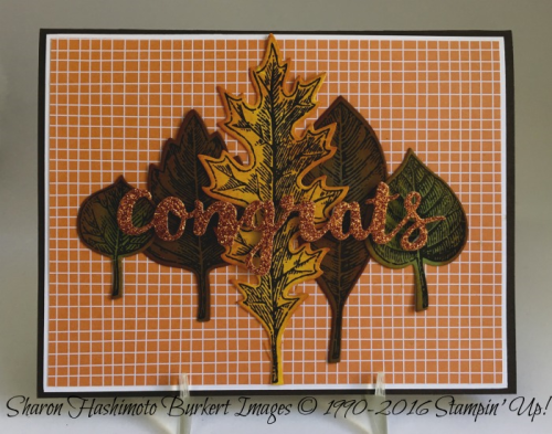 Vintage Leaves stamp set astheinkdries.com #stampinup