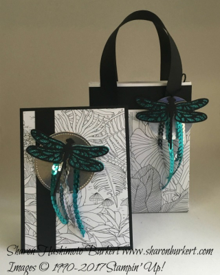 Inside the Lines bag and card Inside the Lines bag and card