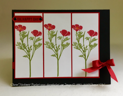 Wild About Flowers astheinkdries.com #stampinup
