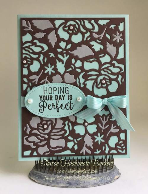Detailed Floral thinlits, astheinkdries.com #stampinup Detailed Floral thinlits, astheinkdries.com #stampinup