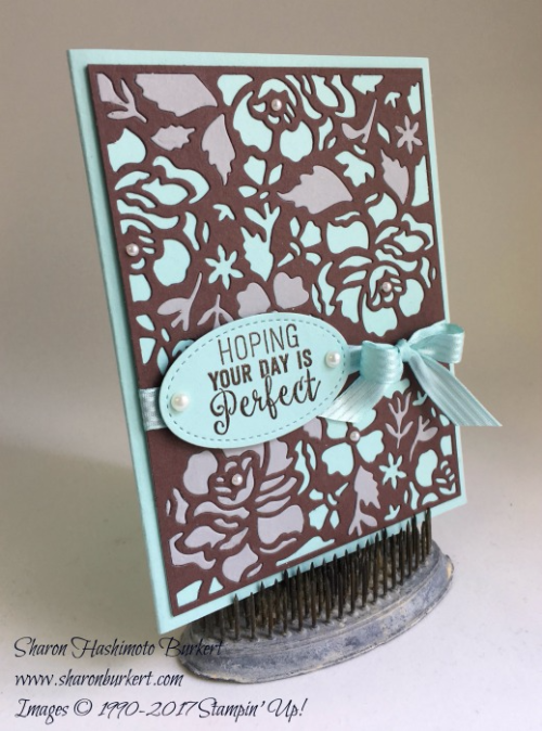 Detailed Floral Thinlits astheinkdries.com #stampinup Detailed Floral Thinlits astheinkdries.com #stampinup
