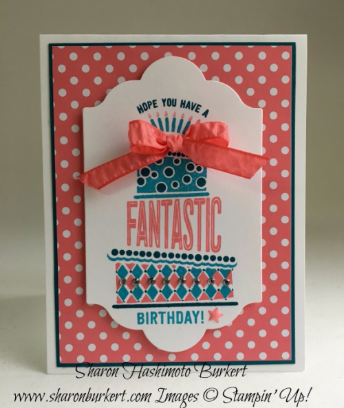 Cake Crazy astheinkdries.com #stampinup Cake Crazy astheinkdries.com #stampinup